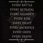 Product image Stark For The Throne T-Shirt black - Game of Thrones