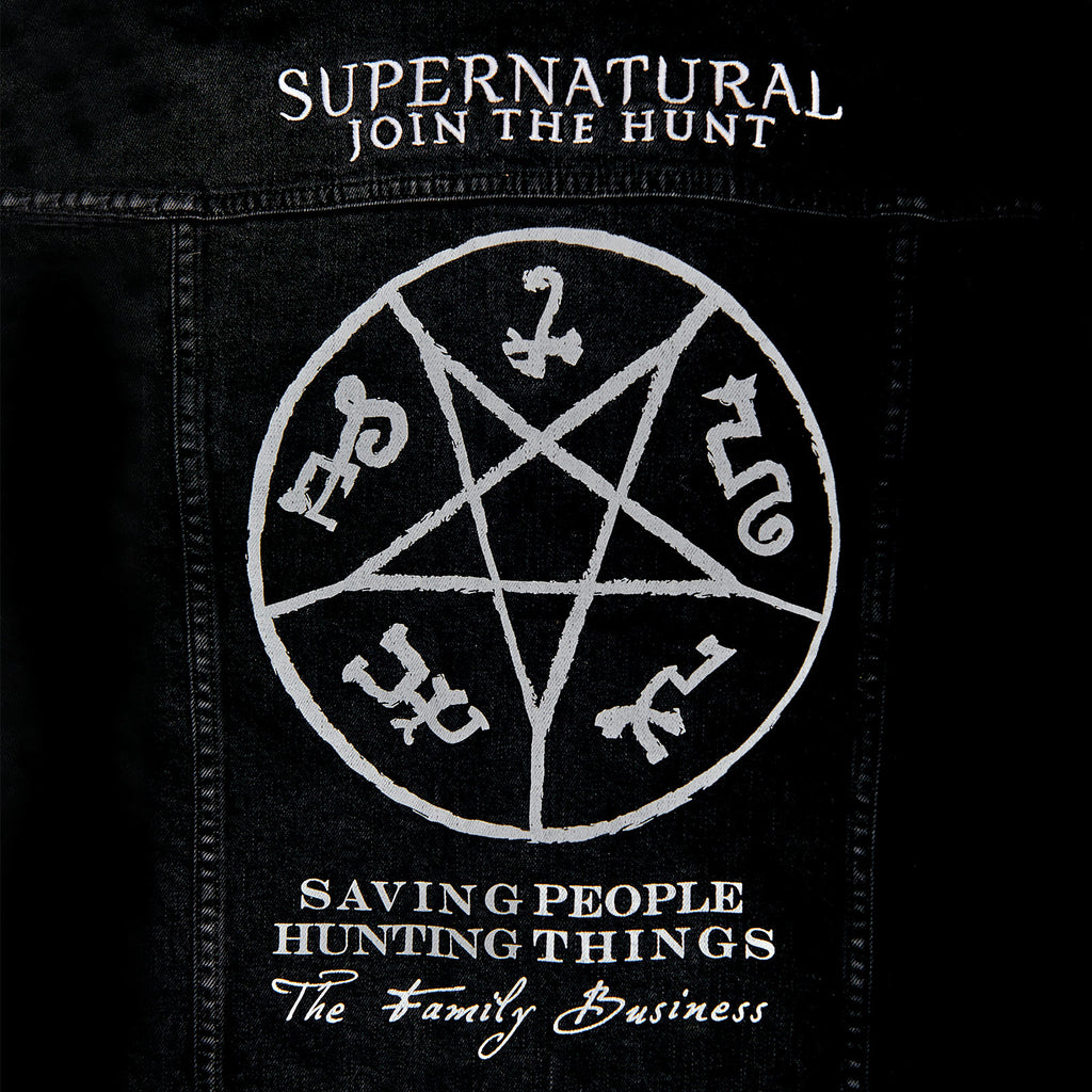 Product image Supernatural - Devil's Trap Denim Jacket Women Black