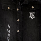Immagine del prodotto Harry Potter - Mappa del Malandrino Giacca di jeans da donna nera