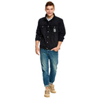 Product image Harry Potter - Hogwarts Crest Denim Jacket Black