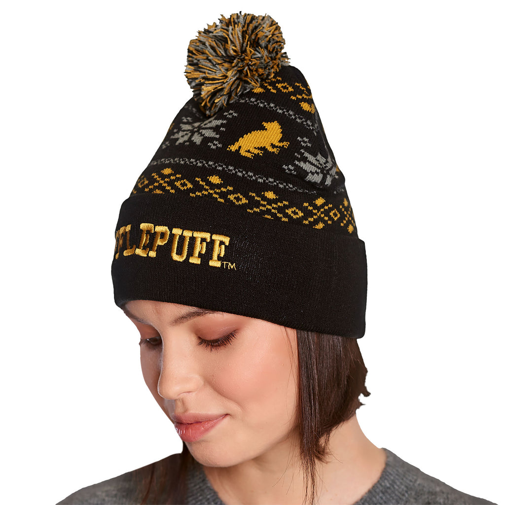 Immagine del prodotto Harry Potter - Berretto norvegese Hufflepuff nero