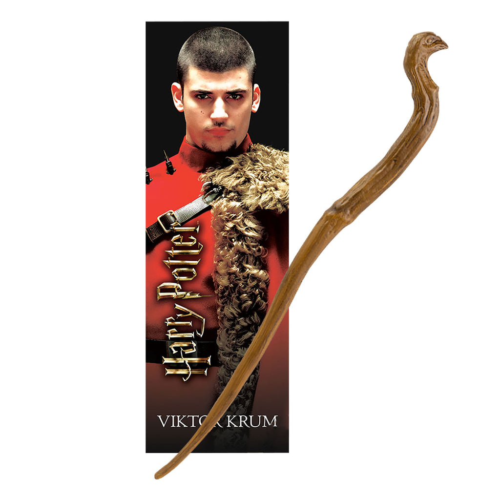Immagine del prodotto Bacchetta magica di Viktor Krum per giovani maghi con segnalibro - Harry Potter