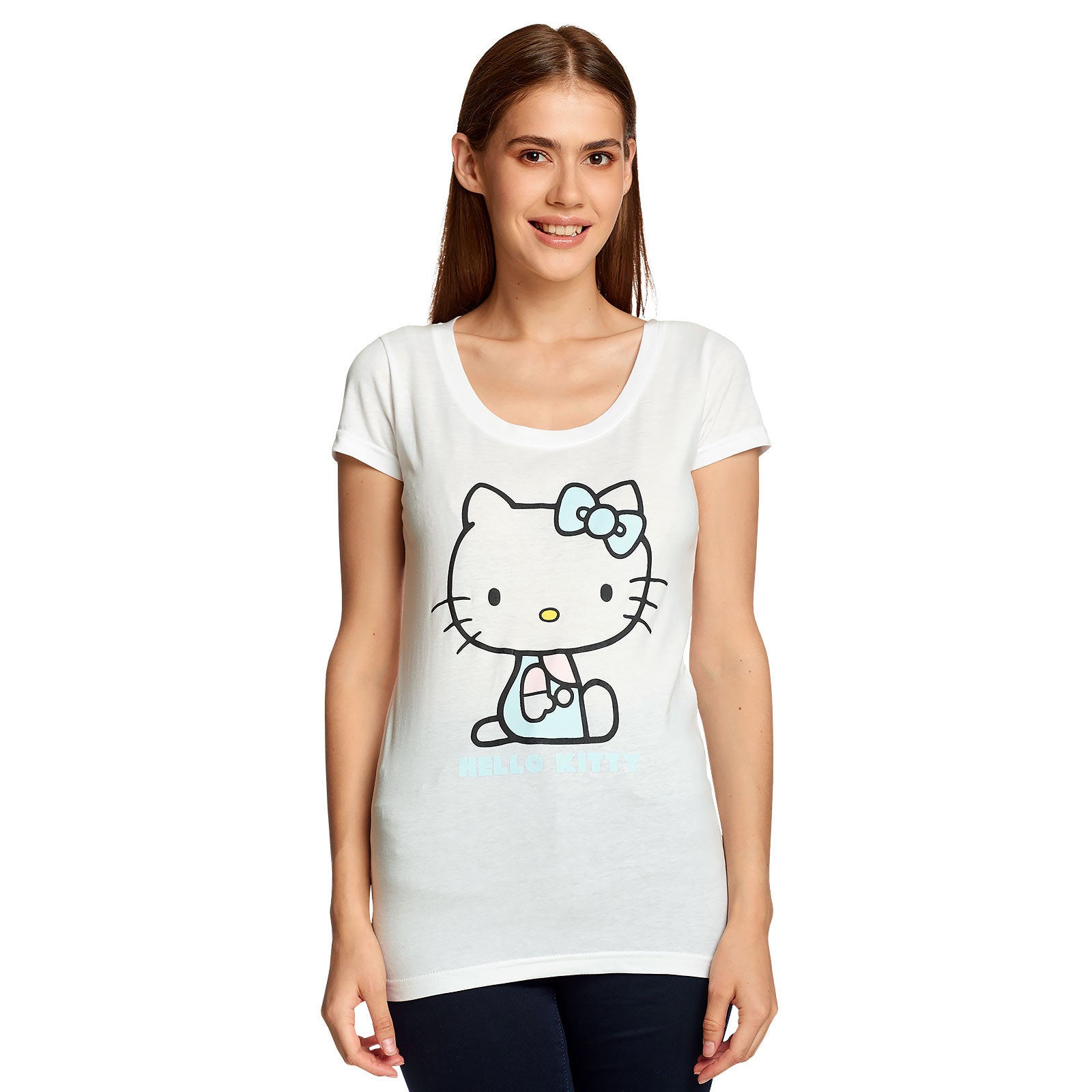 Immagine del prodotto Hello Kitty - T-shirt Pastel Kitty da donna bianca
