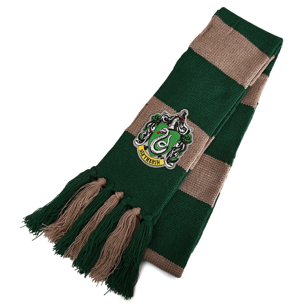 Immagine del prodotto Harry Potter - Sciarpa di maglia con stemma di Serpeverde