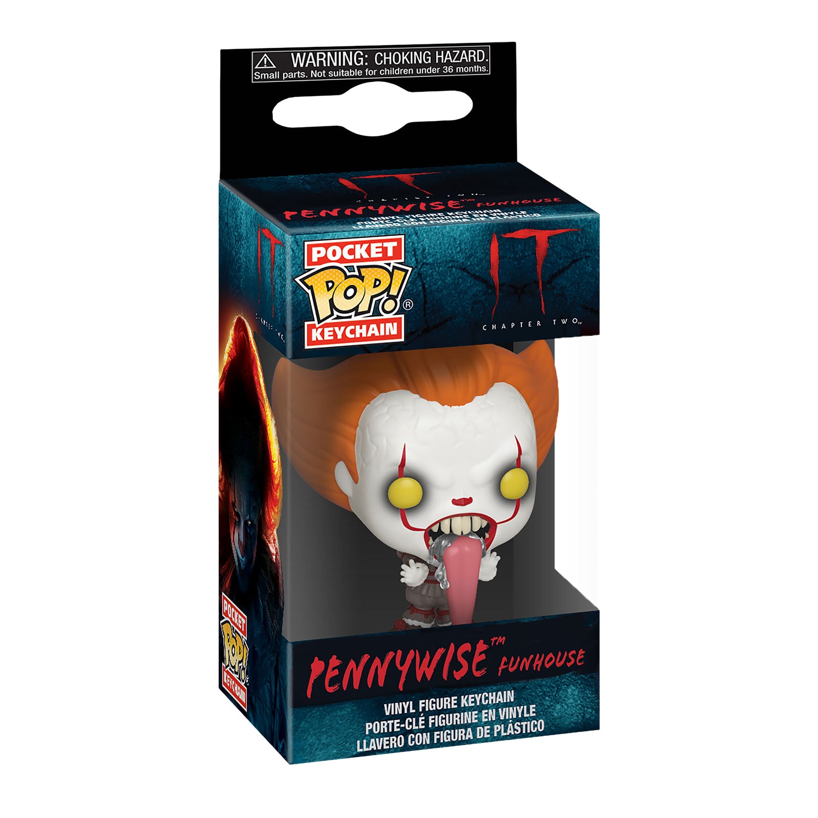 Immagine del prodotto Stephen King's IT - Pennywise Funhouse Funko Pop Portachiavi