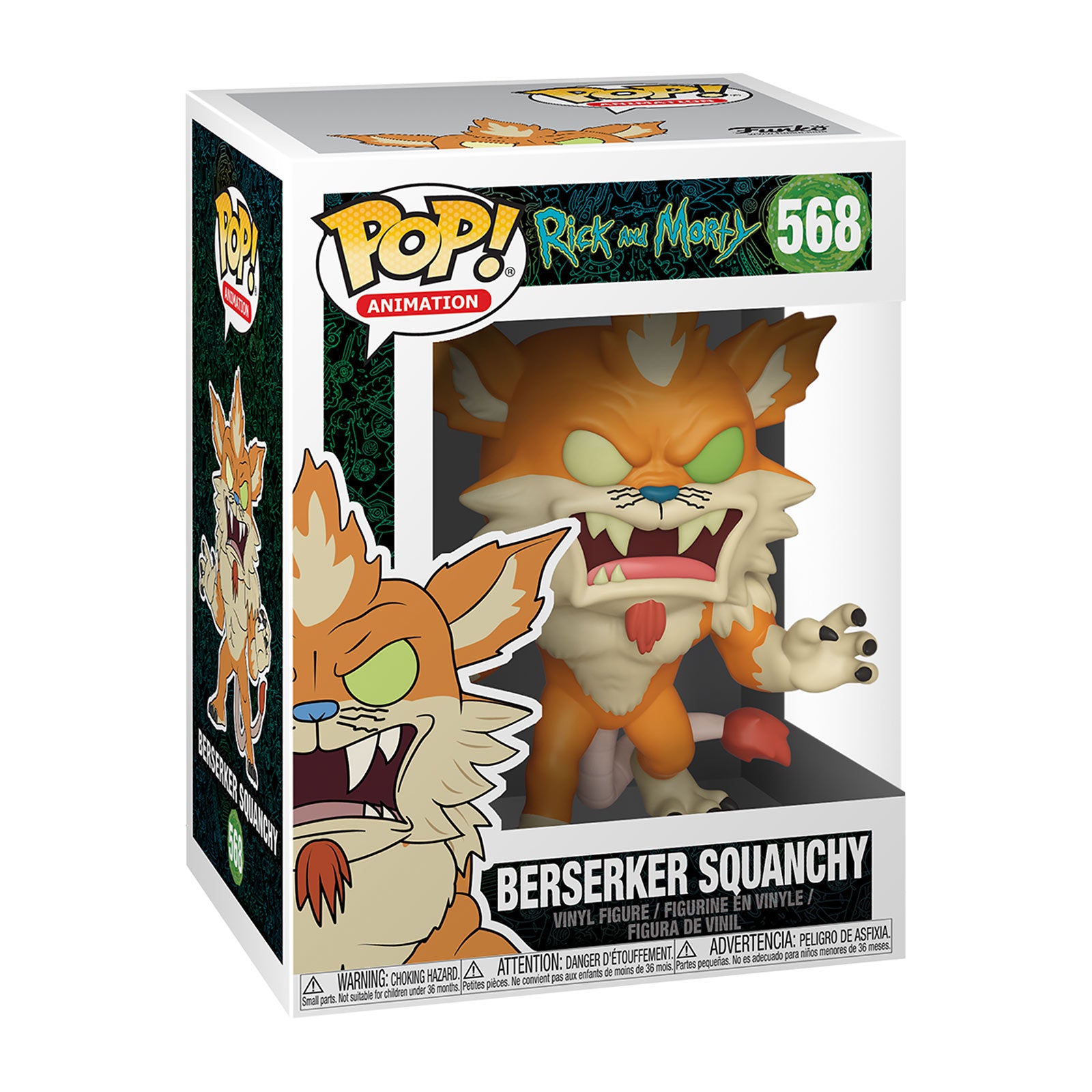 Immagine del prodotto Rick and Morty - Berserker Squanchy Figura Funko Pop