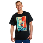 Immagine del prodotto Looney Tunes - T-shirt nera con poster di Bugs Bunny Nope