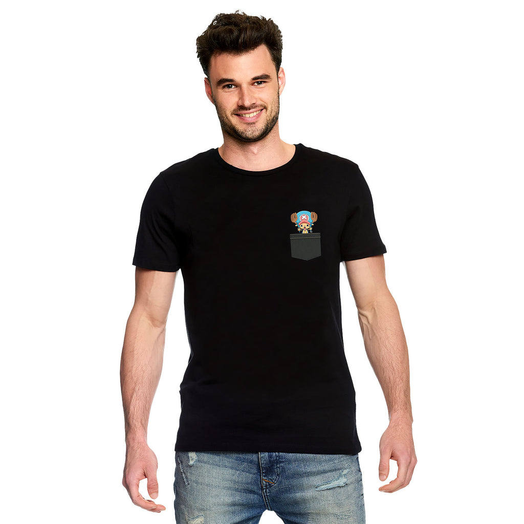 Immagine del prodotto One Piece - T-shirt Pocket Chopper nera