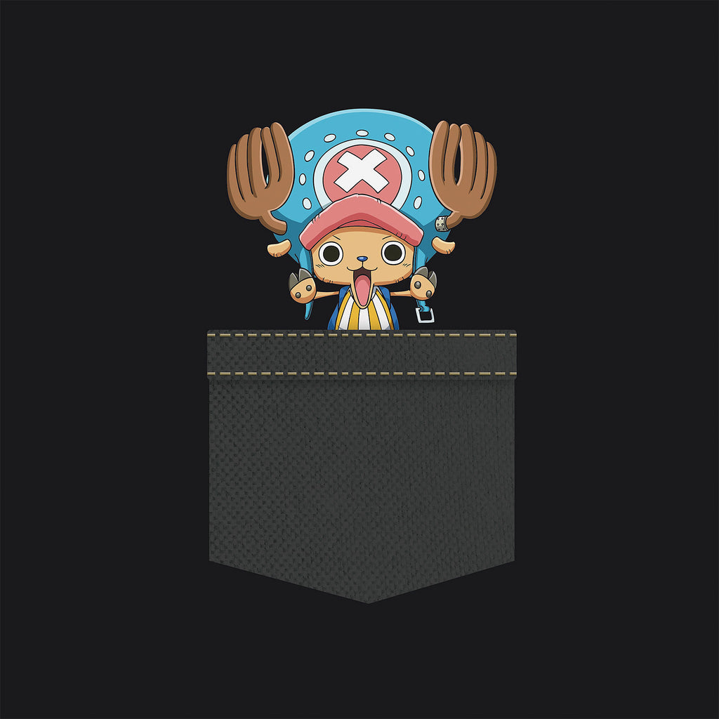 Immagine del prodotto One Piece - T-shirt Pocket Chopper nera