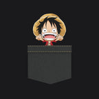 Immagine del prodotto One Piece - T-shirt Pocket Luffy nera