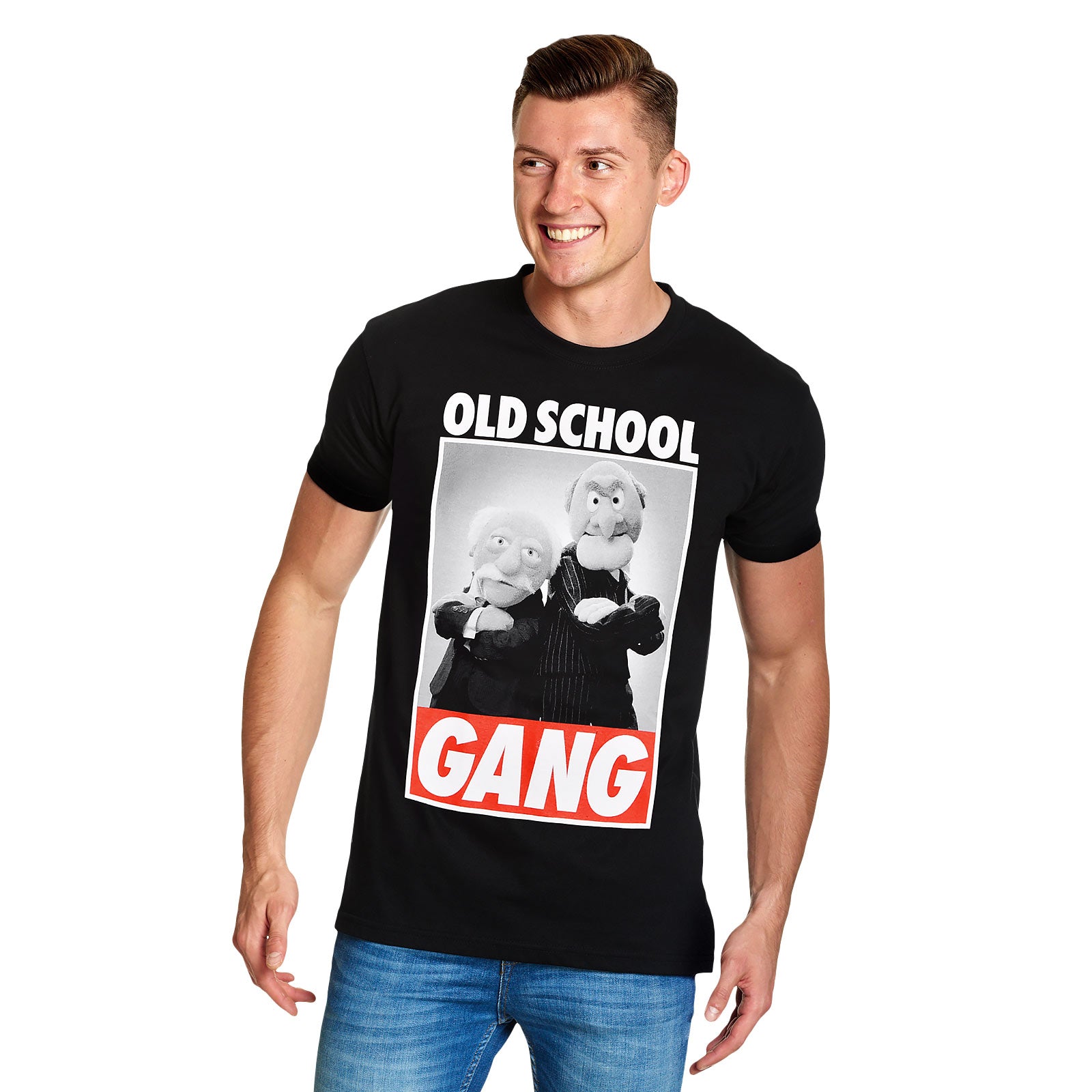 Immagine del prodotto Muppets - T-shirt Old School Gang nera