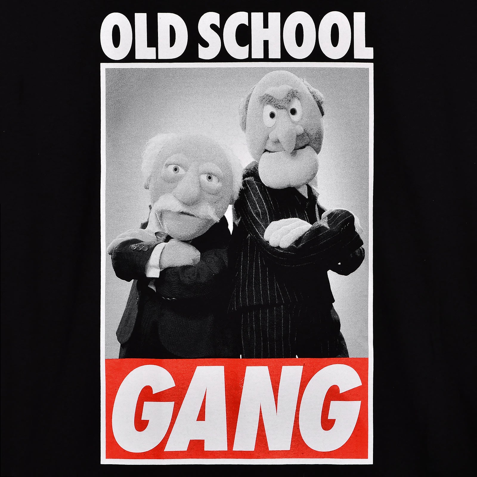Immagine del prodotto Muppets - T-shirt Old School Gang nera