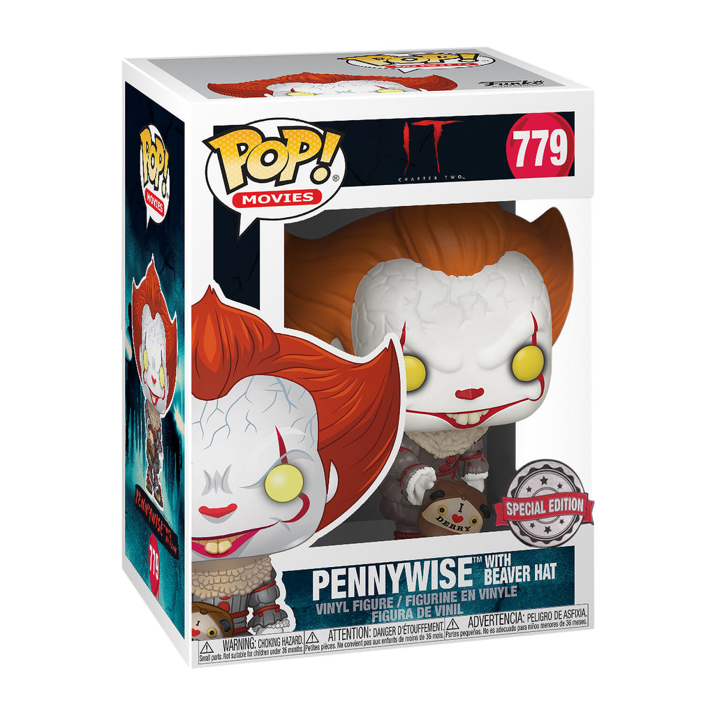 Immagine del prodotto Stephen Kings IT - Pennywise con cappello di castoro figura Funko Pop