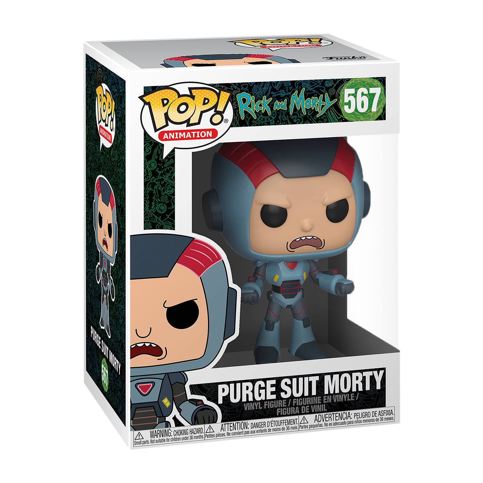 Immagine del prodotto Rick e Morty - Figura Funko Pop di Morty in tuta da purga