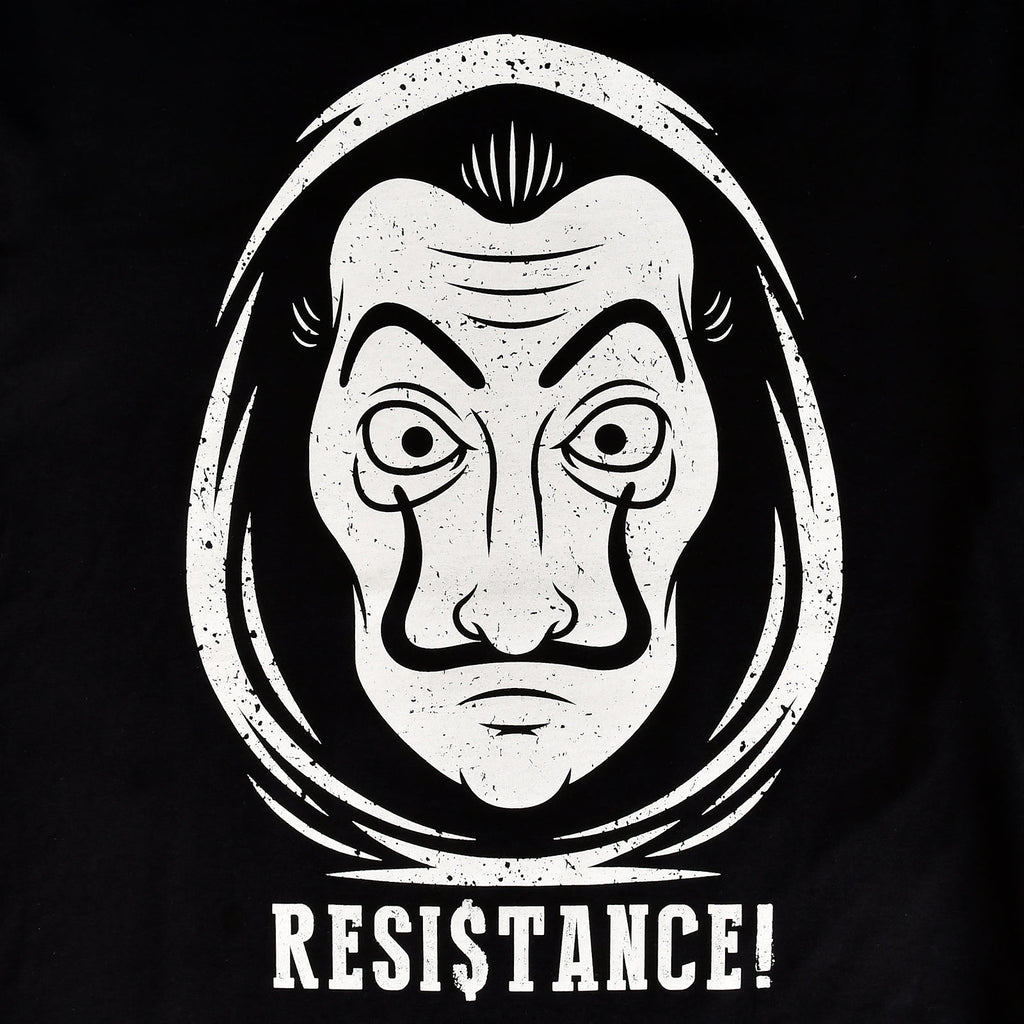 Product image Resistance T-Shirt for Money Heist fans black
