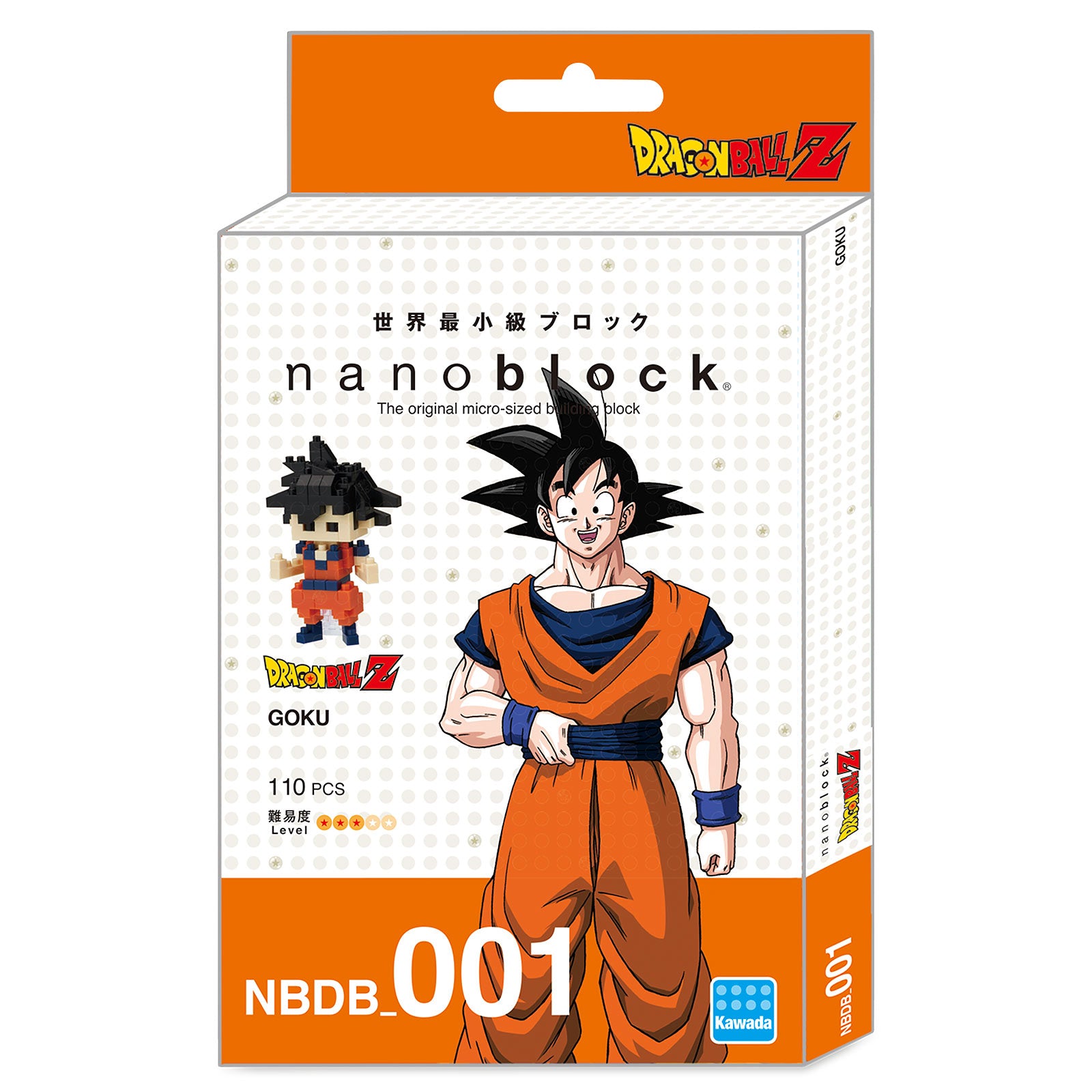 Immagine del prodotto Dragon Ball Z - Figura di mini blocco da costruzione Goku nanoblock