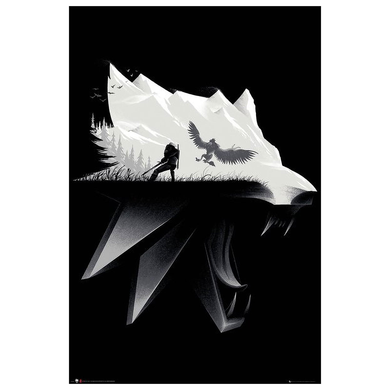 Immagine del prodotto Witcher - Poster Maxi del Mondo Aperto