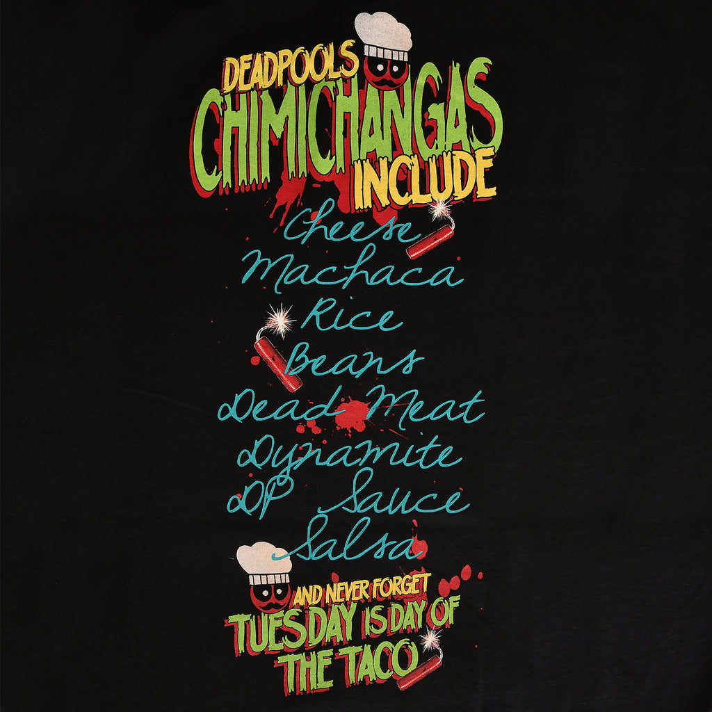 Product image Deadpool - Chimichangas Love T-Shirt black