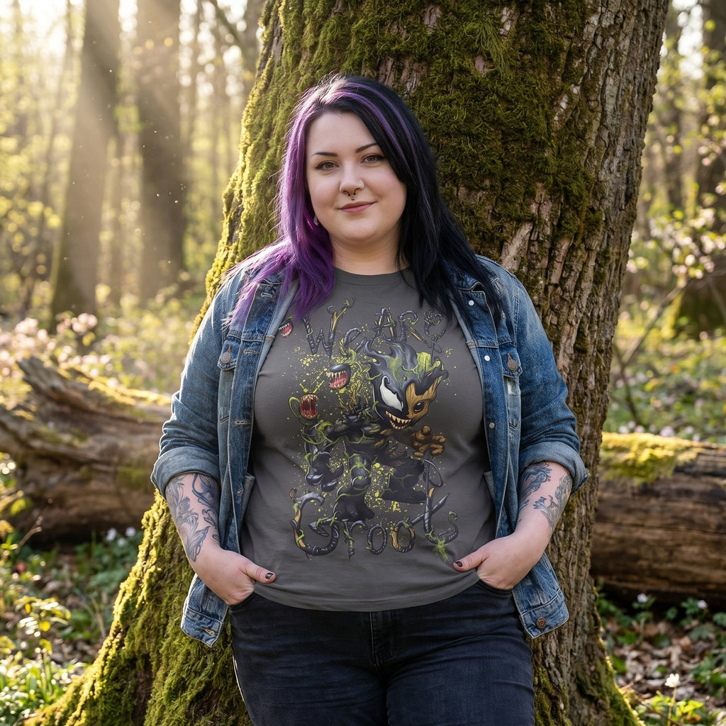 Immagine del prodotto Guardiani della Galassia - T-shirt Venomized Groot grigia