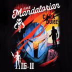 Immagine del prodotto T-shirt nera di The Mandalorian Hunters - Star Wars