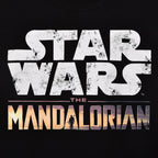 Immagine del prodotto Maglietta nera The Mandalorian Logo Intro - Star Wars
