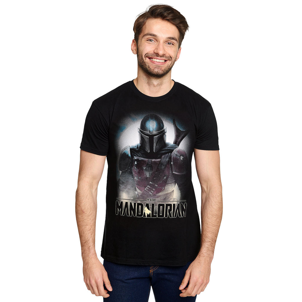 Product image The Mandalorian Fighter T-Shirt black - Star Wars