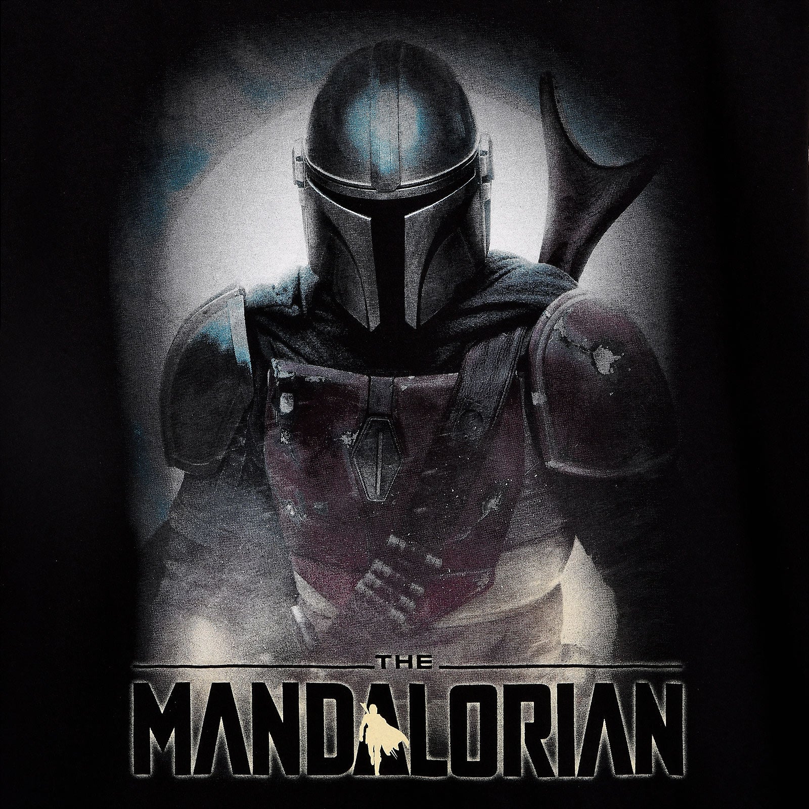 Immagine del prodotto Maglietta nera di The Mandalorian Fighter - Star Wars