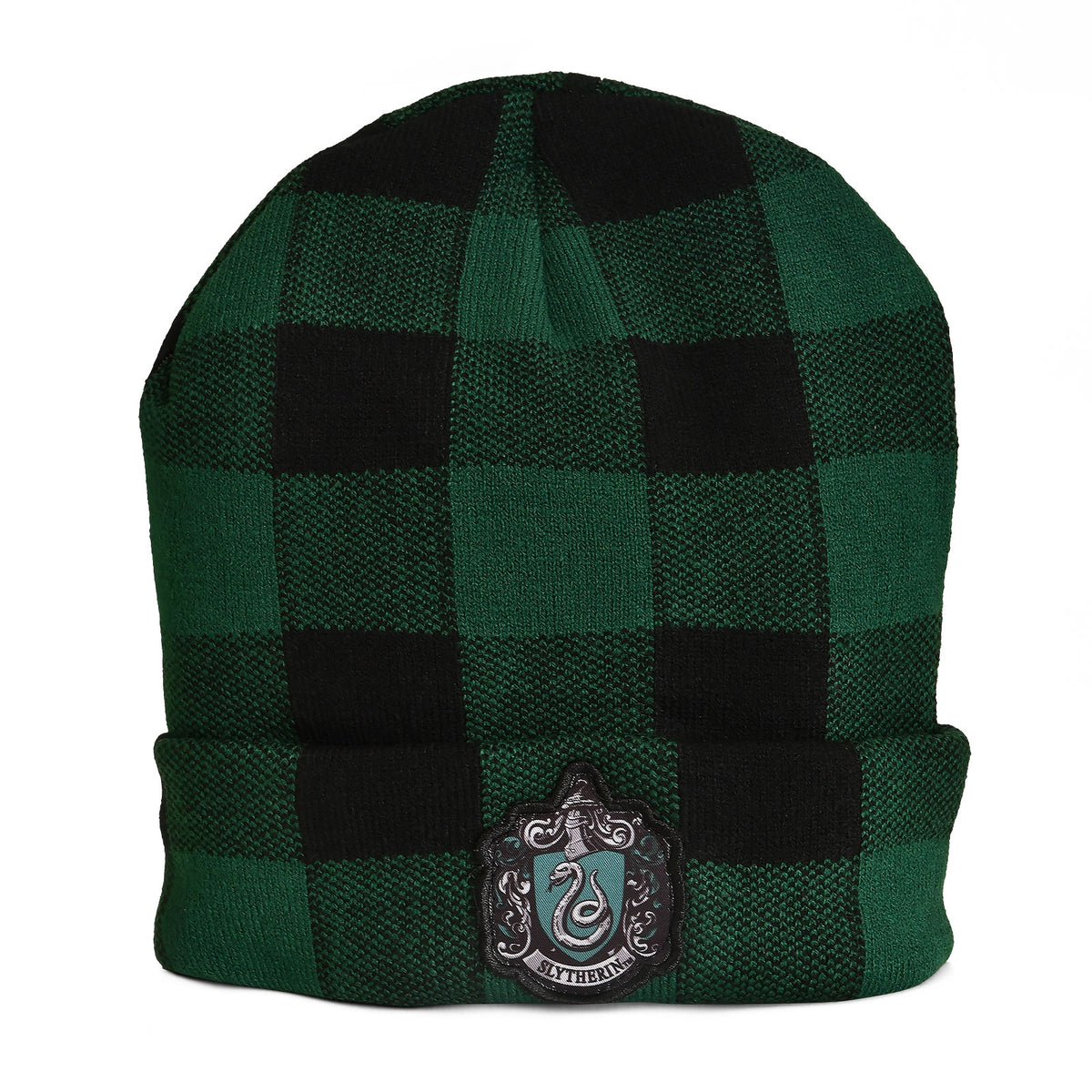 Immagine del prodotto Harry Potter - Berretto a Quadri con Stemma di Serpeverde