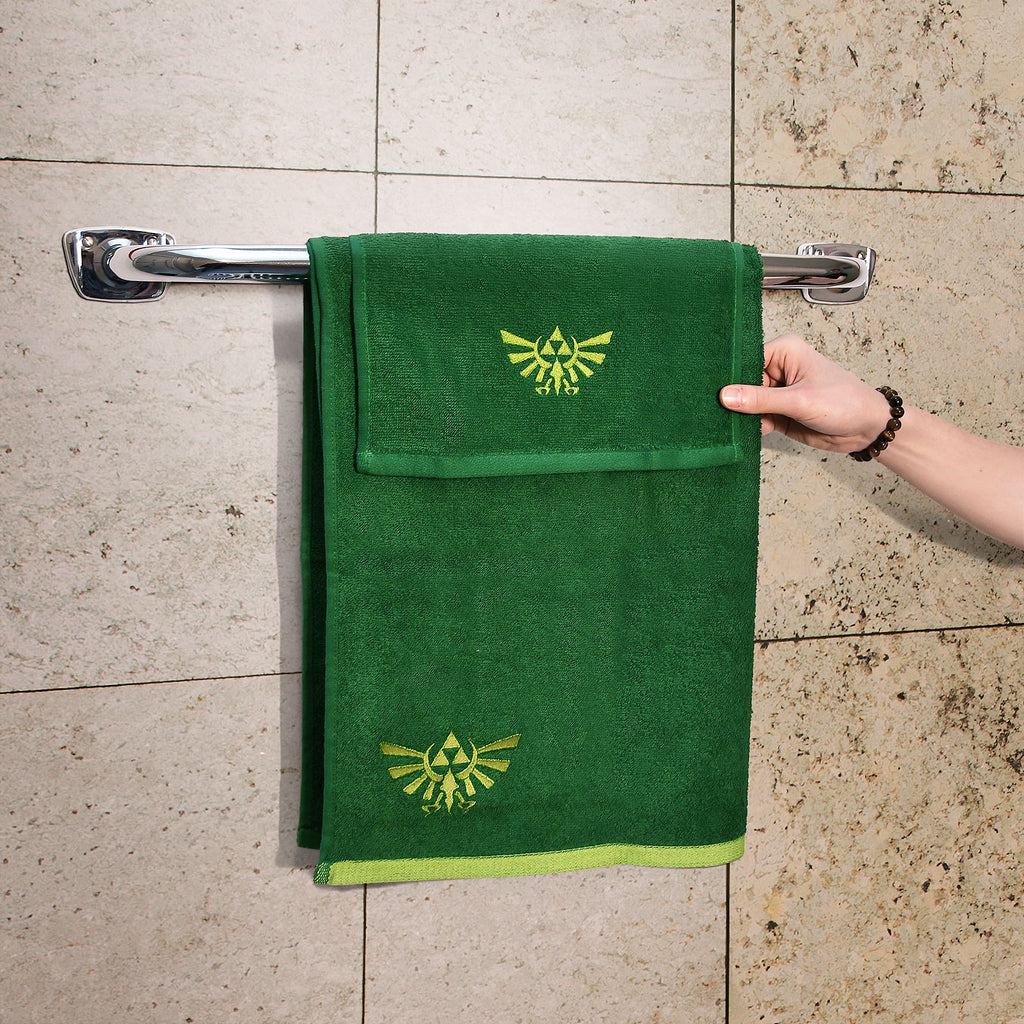 Immagine del prodotto Zelda - Set di 3 asciugamani e salvietta con logo Hyrule