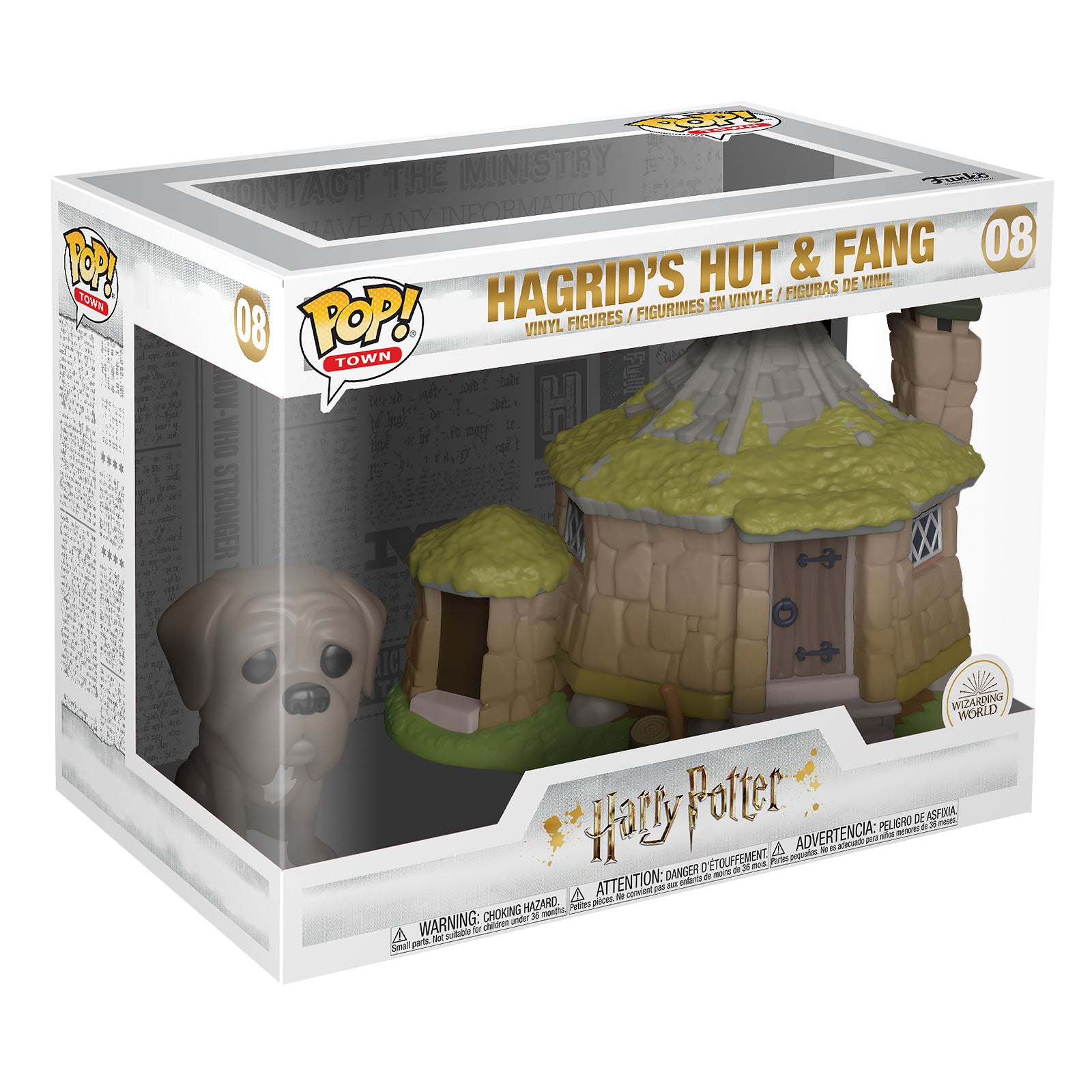Immagine del prodotto Harry Potter - Capanna di Hagrid con Fang Set di Figure Funko Pop