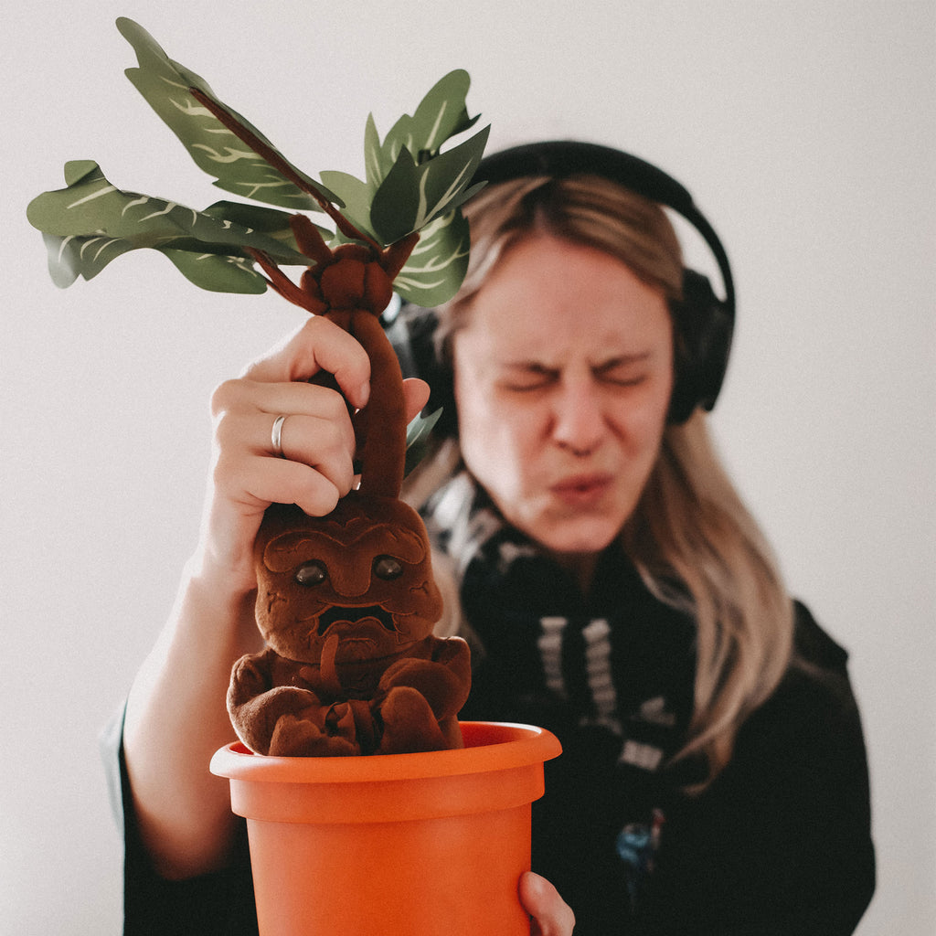 Immagine del prodotto Harry Potter - Figura di Mandragora in Peluche con Suono 35 cm