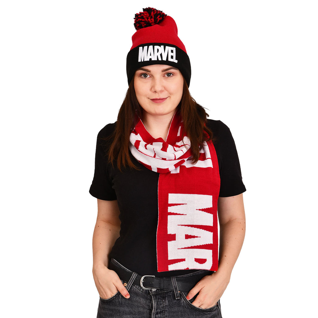 Immagine del prodotto Set regalo Marvel cappello e sciarpa