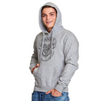 Product image Harry Potter - Hogwarts Crest Hoodie grey