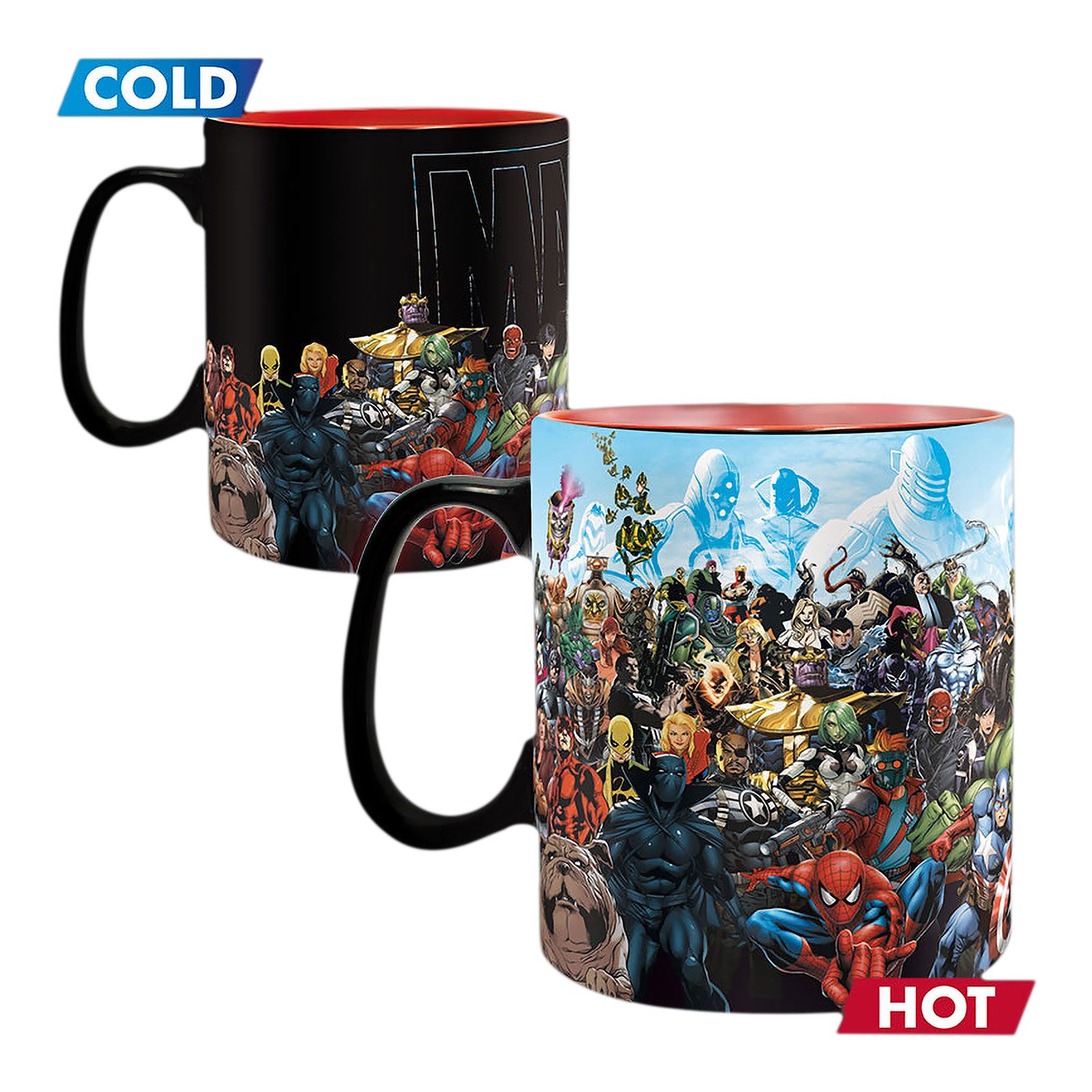Product image Marvel - Heroes Thermo Effect Mug