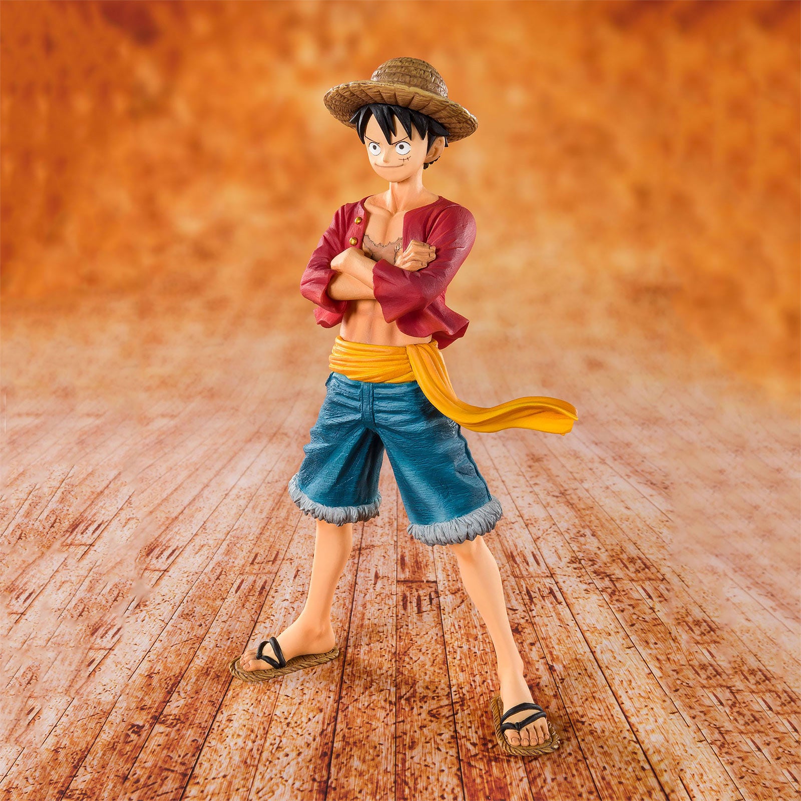 Immagine del prodotto One Piece - Figura di Monkey D. Luffy con Cappello di Paglia 15 cm