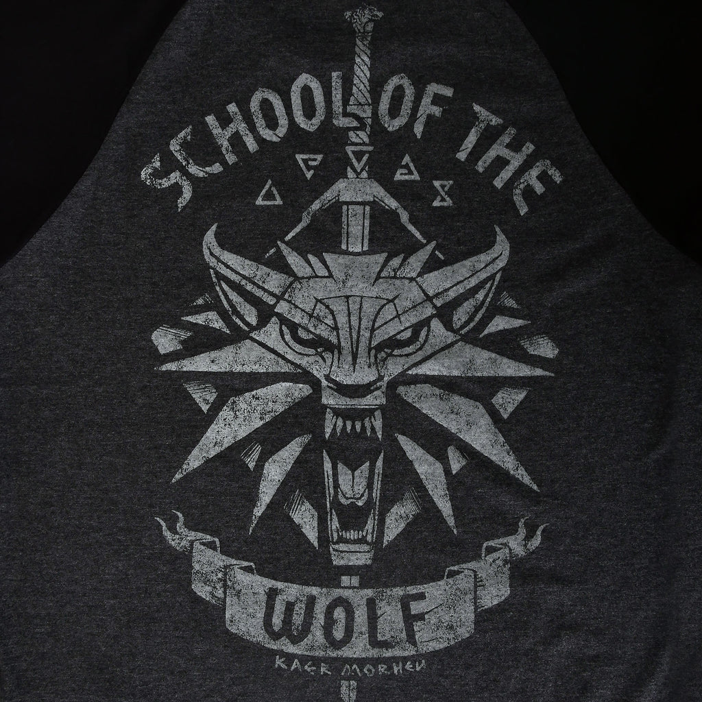 Immagine del prodotto Witcher - T-shirt grigia della Scuola del Lupo