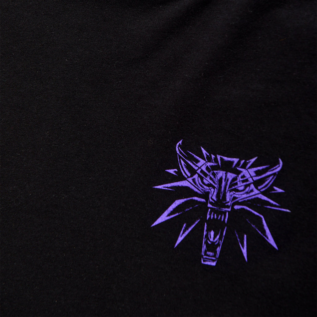 Immagine del prodotto Witcher - Geralt Macellaio di Blaviken T-shirt che brilla al buio nero