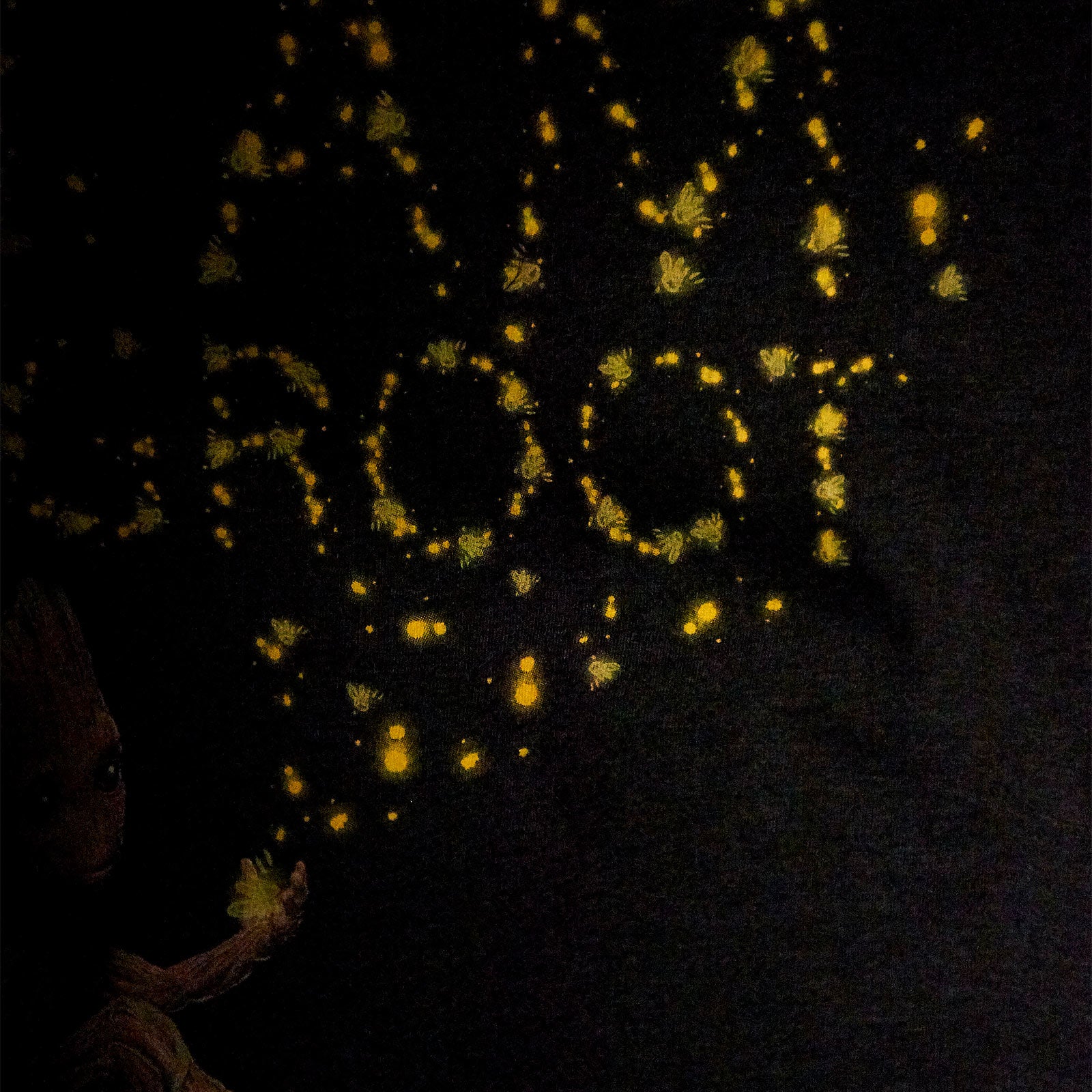 Immagine del prodotto Guardiani della Galassia - T-shirt Groot Glow in the Dark per bambini grigio