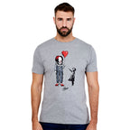 Product image Pennywise with Heart Balloon T-Shirt for Stephen King's IT Fans