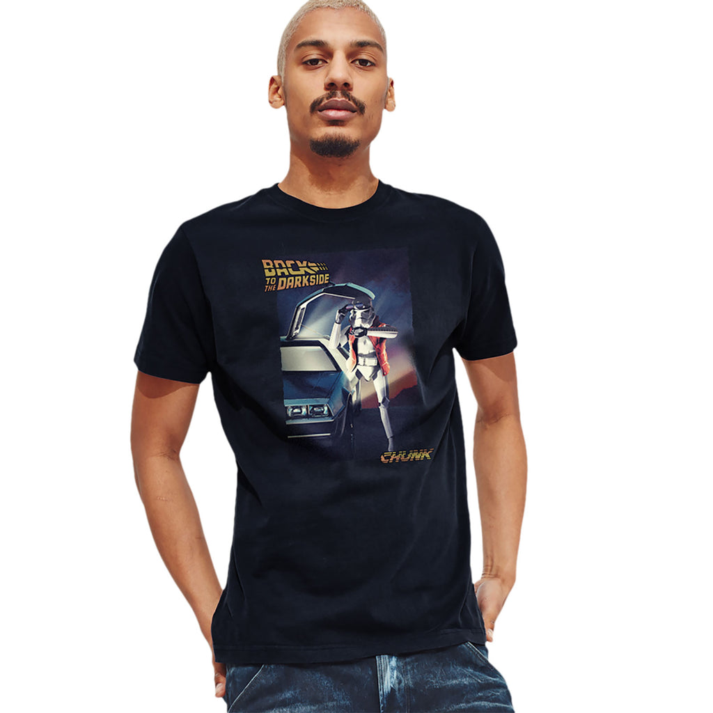 Immagine del prodotto T-shirt 'Back to the Dark Side' per fan di Star Wars blu