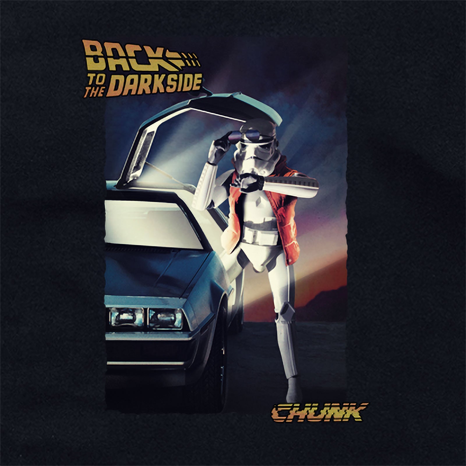 Immagine del prodotto T-shirt 'Back to the Dark Side' per fan di Star Wars blu