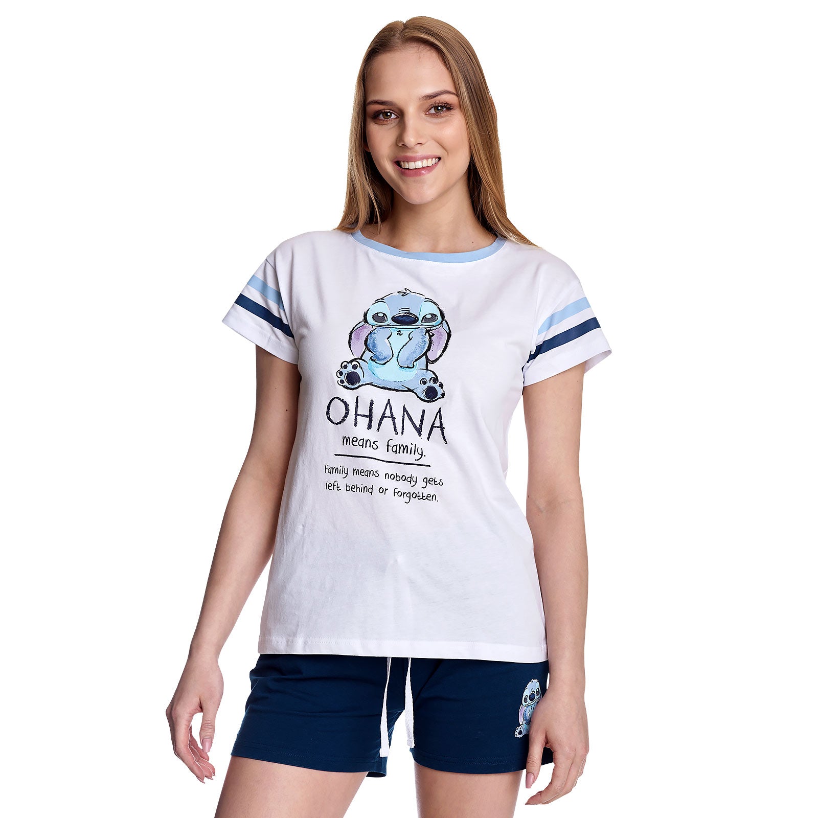 Immagine del prodotto Lilo & Stitch - Ohana Means Family Pigiama corto da donna