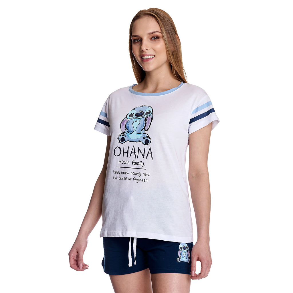 Immagine del prodotto Lilo & Stitch - Ohana Means Family Pigiama corto da donna