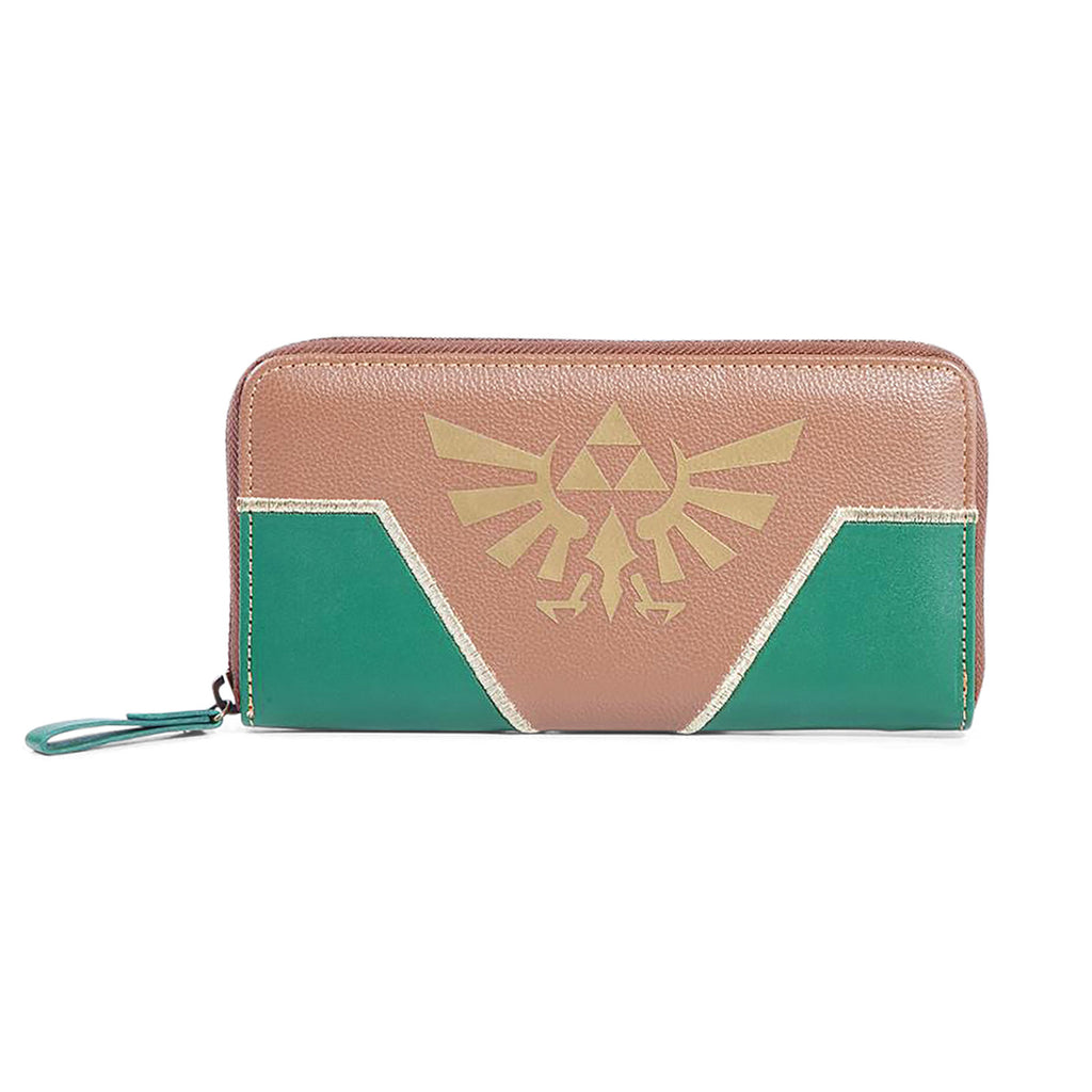 Immagine del prodotto Zelda - Portafoglio con logo Hyrule verde-marrone
