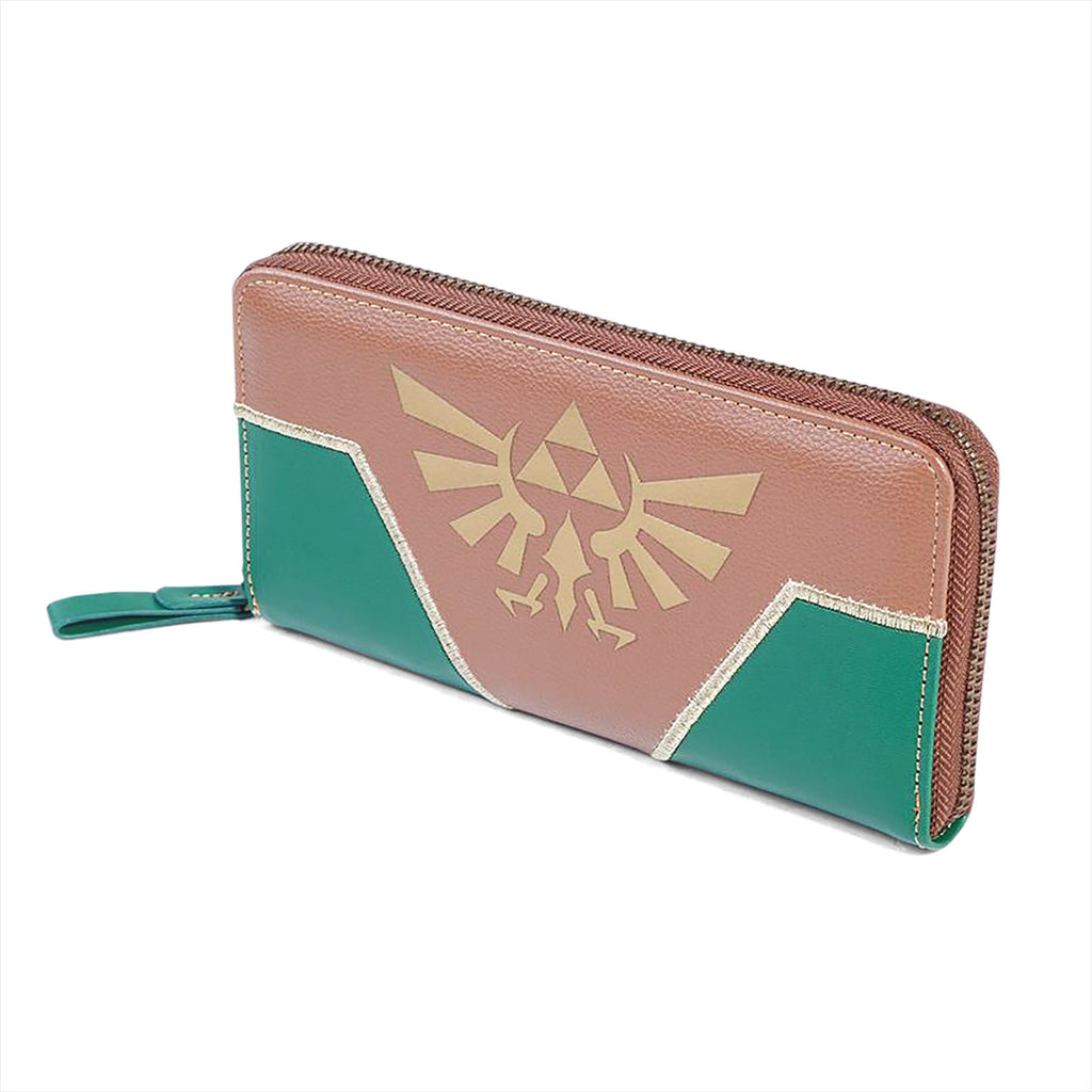 Immagine del prodotto Zelda - Portafoglio con logo Hyrule verde-marrone