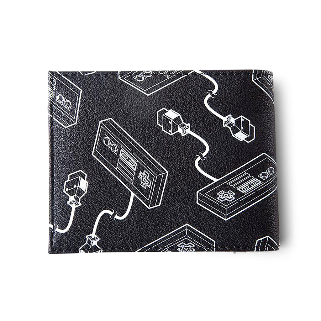 Immagine del prodotto Nintendo - Portafoglio nero con controller NES
