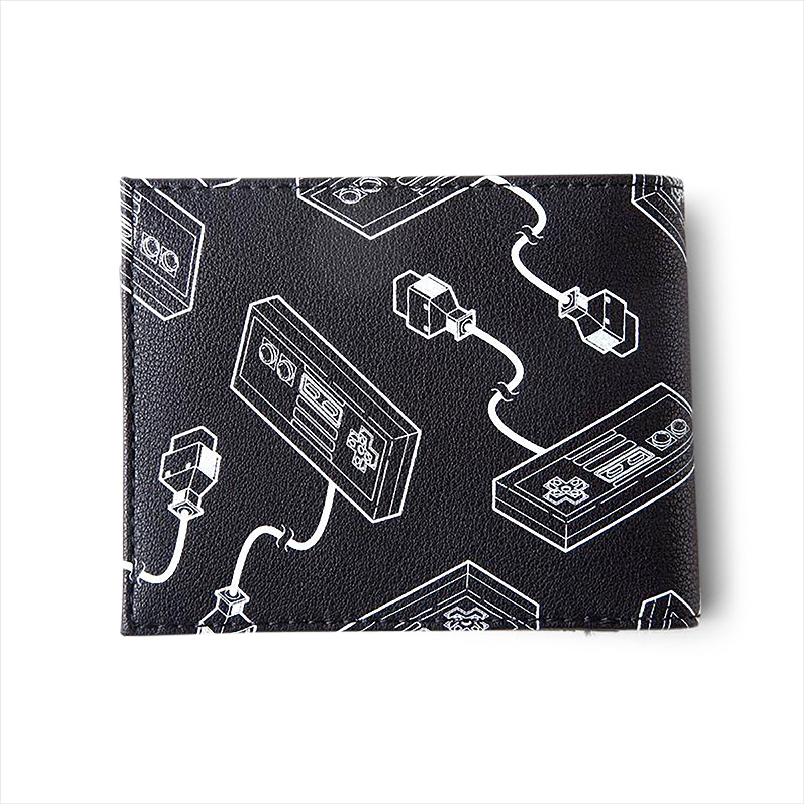 Immagine del prodotto Nintendo - Portafoglio nero con controller NES