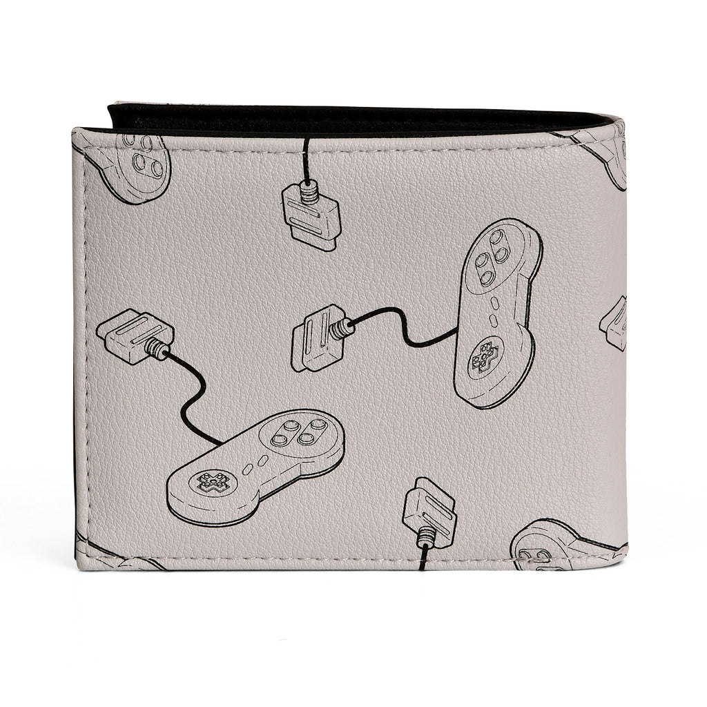 Immagine del prodotto Nintendo - Portafoglio grigio con controller SNES