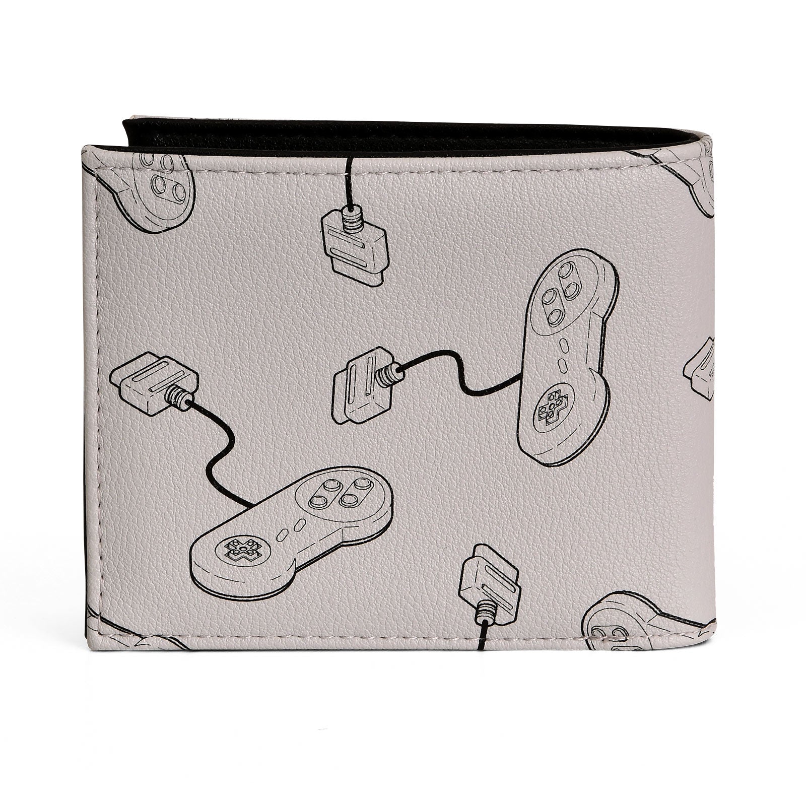 Immagine del prodotto Nintendo - Portafoglio grigio con controller SNES