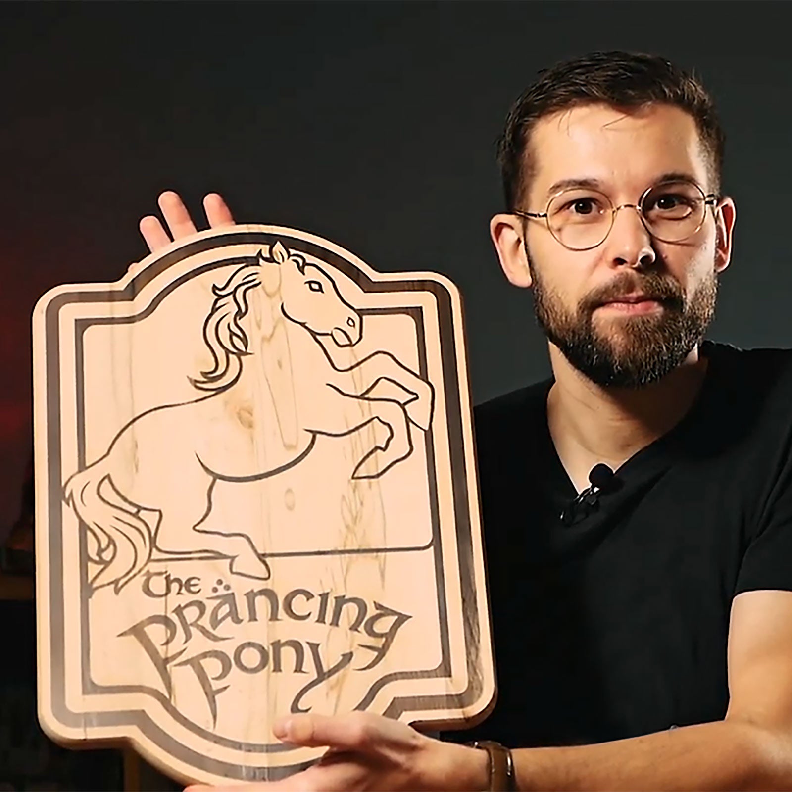 Product image The Lord of the Rings - The Prancing Pony Cutting Board Beech